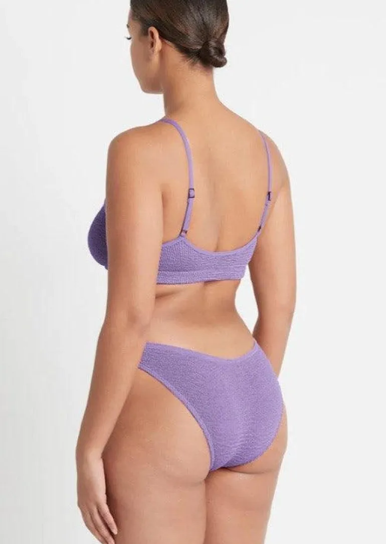 Strap Saint Bikini Top in Mauve Eco