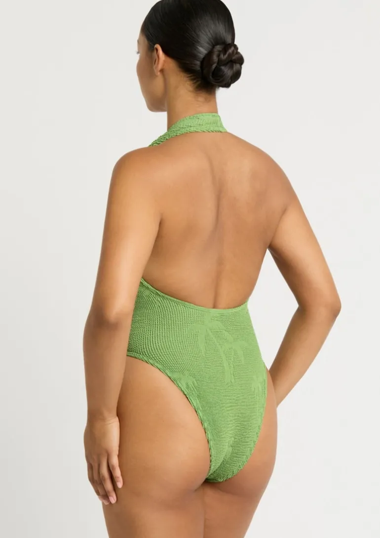 Tatiana One Piece in Matcha Palm