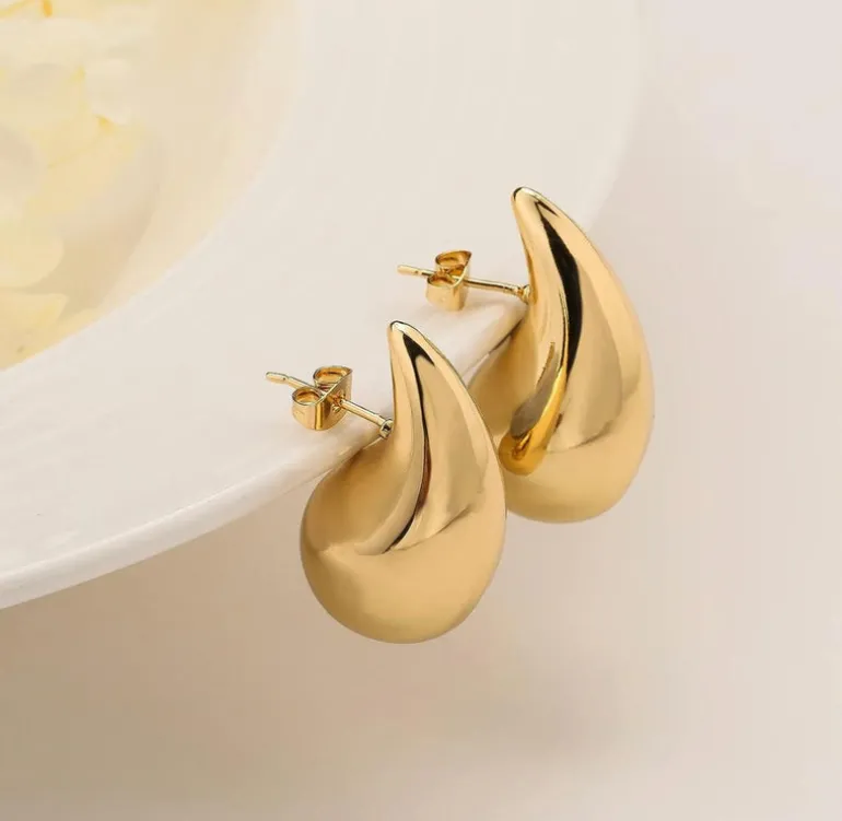 Tear drop earrings