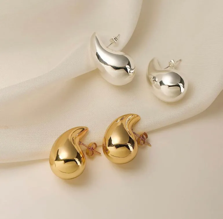 Tear drop earrings