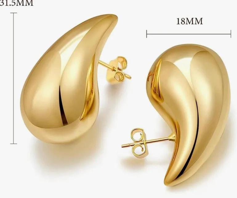 Tear drop earrings