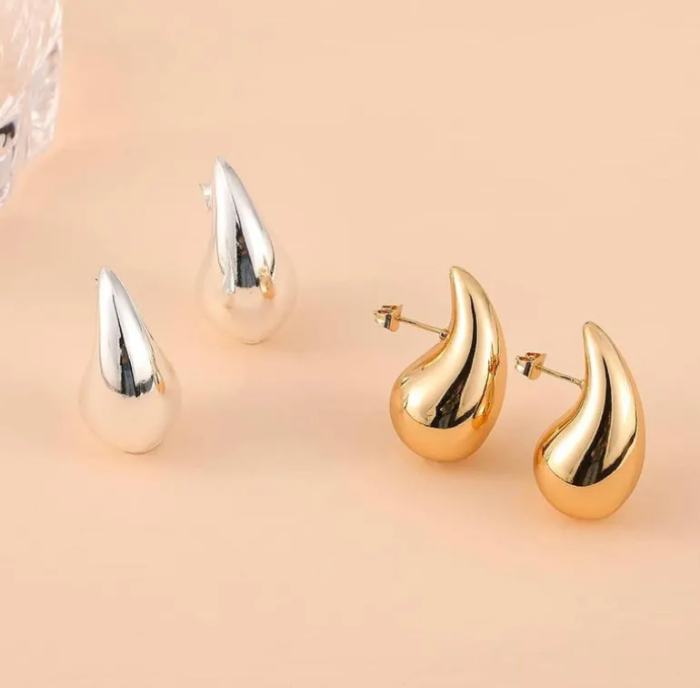 Tear drop earrings
