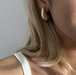 Tear drop earrings