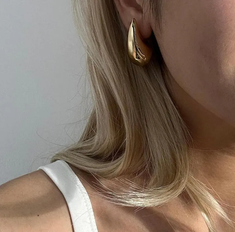 Tear drop earrings