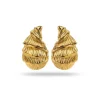 Textured Shell Stud Earrings
