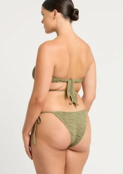 The Anisha Bikini Brief in Sage Tiger