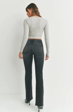The Fall Flare Jeans Black Wash