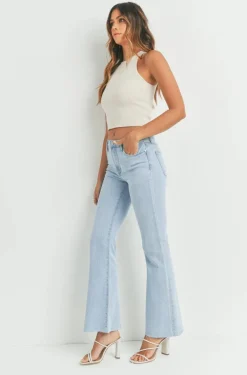The Fall Flare Jeans in Light Wash