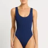 The Mara One Piece Swimsuit in Midnight Shimmer