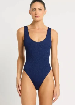 The Mara One Piece Swimsuit in Midnight Shimmer