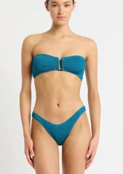 The Sign Bikini Brief in Ocean Shimmer