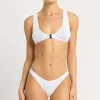 The Sign Bikini Brief in White Optic Leopard