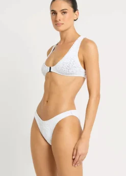 The Sign Bikini Brief in White Optic Leopard