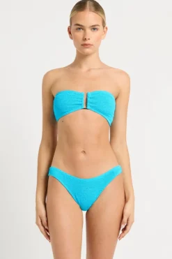 The Sign Bikini Brief in Cyan