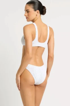The Sign Bikini Brief in White Optic Leopard