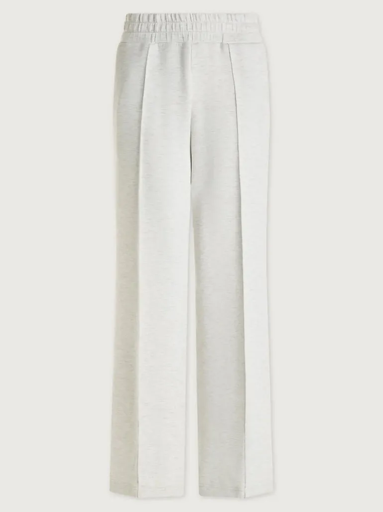 The Wide Leg Pant 28" in Ivory