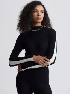 Wilshire Mock Neck Knit