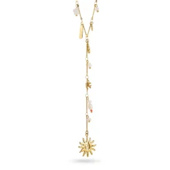 Y Shaped Mini Charm Necklace