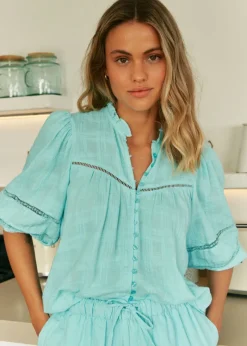 Zanzibar Cotton Blouse